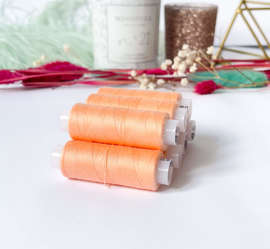 Нитки швейные для трикотажа, Omega 462, персиковый, №120  200м, 642Н